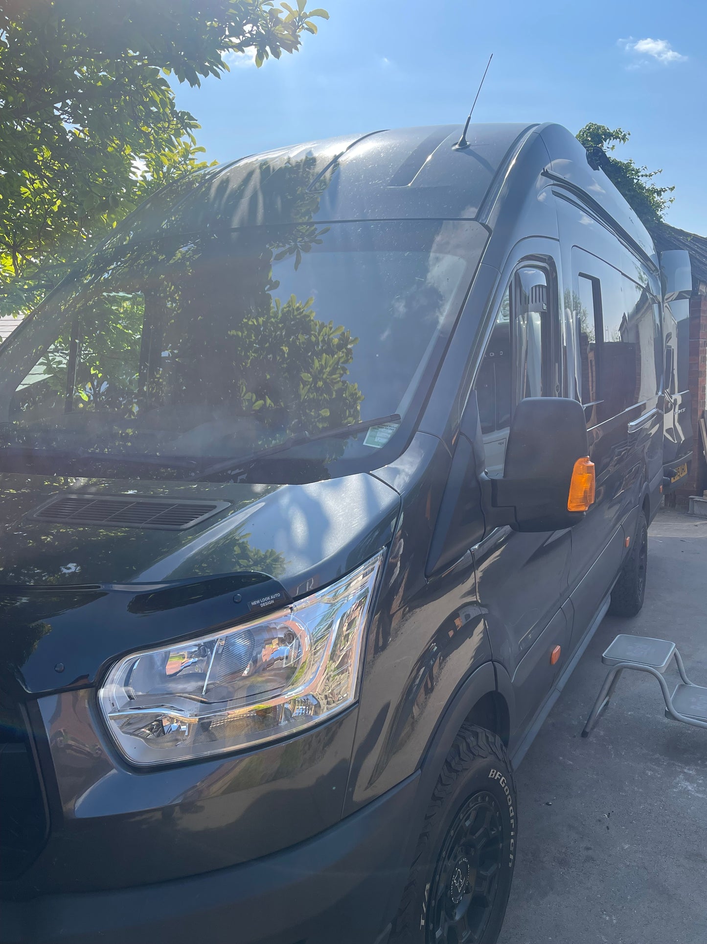FORD TRANSIT 2014+ MK8 WINDOW BUG VENTS