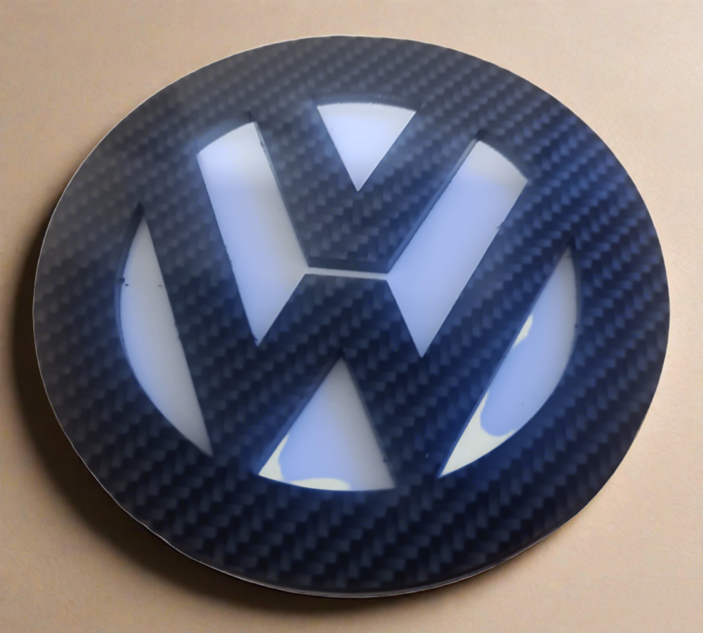 Volkswagen Carbon Fiber Coaster SET OF 4