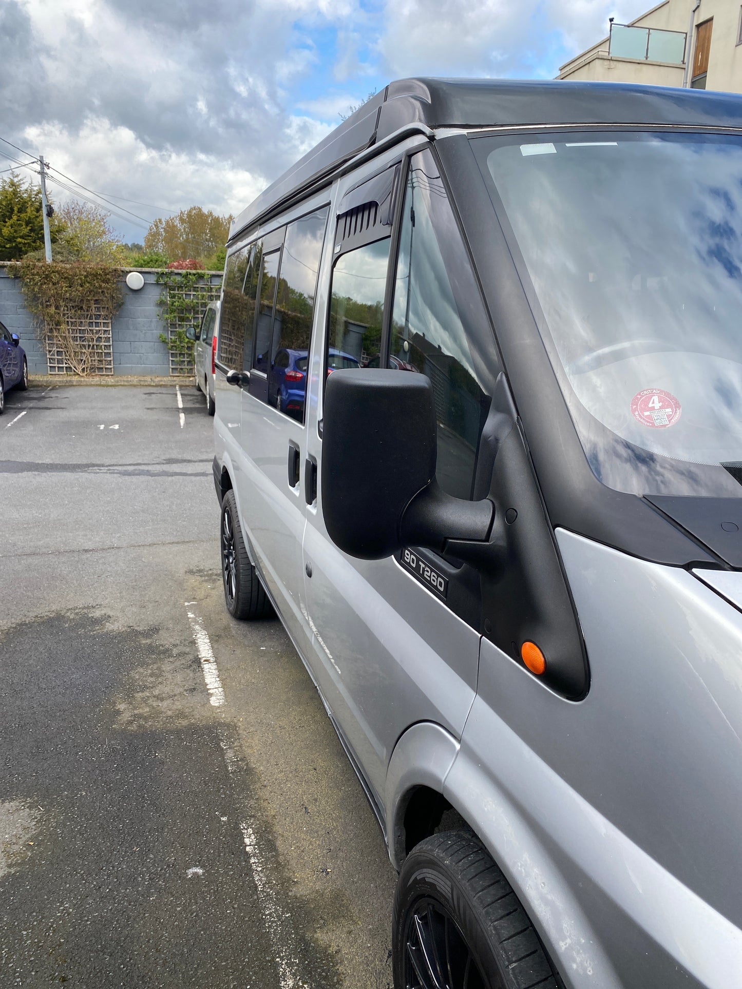 FORD TRANSIT 2006 TO 2014 MK7 WINDOW BUG VENTS
