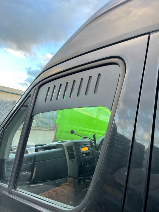 Mercedes Sprinter (2006+) Window Bug Vents & Fresh Air Screens Security Screens