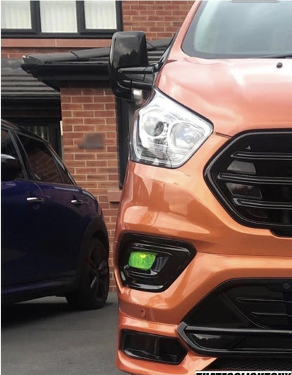 Ford Transit Custom Mk8 (2018–2023) | Heavy-Duty Fog Light Protectors (Pair)