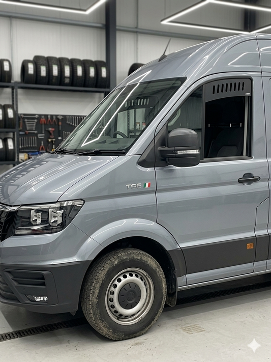 VW Crafter (2017–Present) |Window Bug Vents & Fresh Air Screens Security Screens