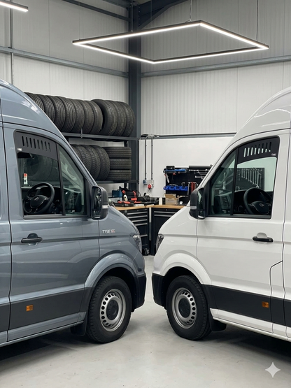 Mercedes Sprinter (2006+) Window Bug Vents & Fresh Air Screens Security Screens