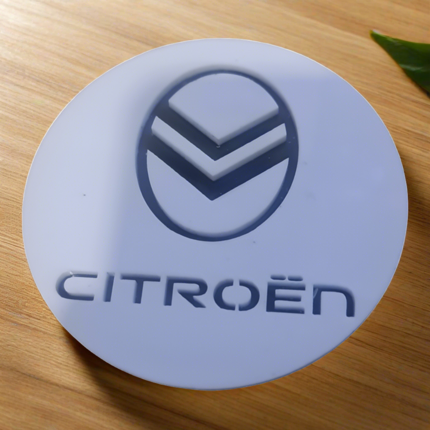 Citroen White/Black Coaster SET OF 4