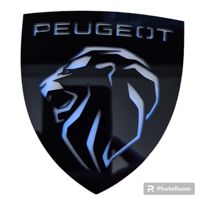 Peugeot „Lion Edition“ Untersetzer-Set (4er-Pack) – Hochglänzendes Interieur-Accessoire