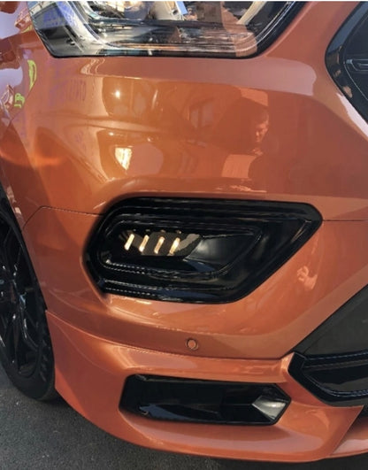 Ford Transit Custom Mk8 (2018–2023) | Heavy-Duty Fog Light Protectors (Pair)