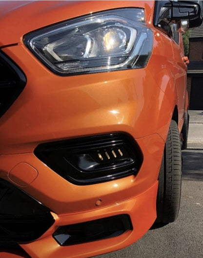 Ford Transit Custom Mk8 (2018–2023) | Heavy-Duty Fog Light Protectors (Pair)