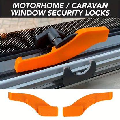PolyPlastic Kompatible Wohnmobilfenster-Sicherheitsschlösser (Paar – Links & Rechts)