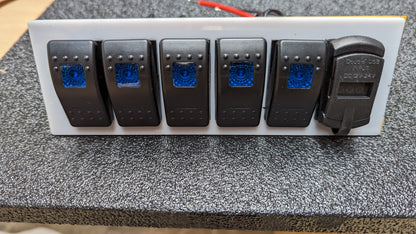 Carling Switch Dash Mount Panel - VW Crafter & MAN TGE (2017-Present)